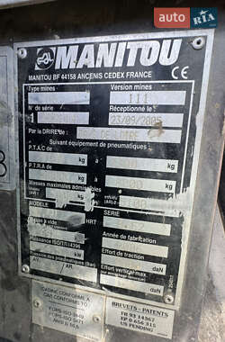 Подъемник телескопический Manitou MLT 731 LSU 2006 в 