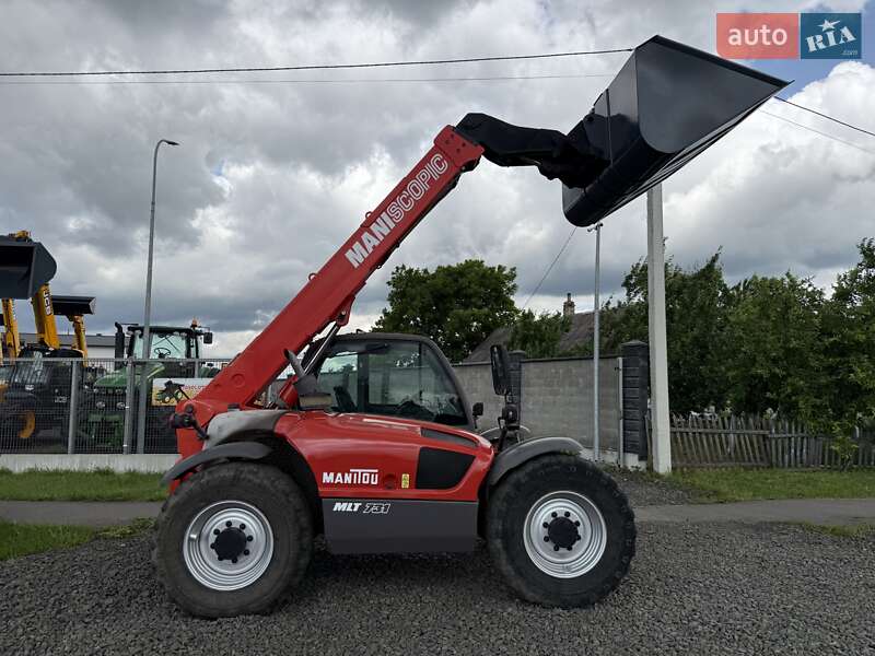 Телескопічні навантажувачі Manitou MLT 731 LSU 2008 в Луцьку