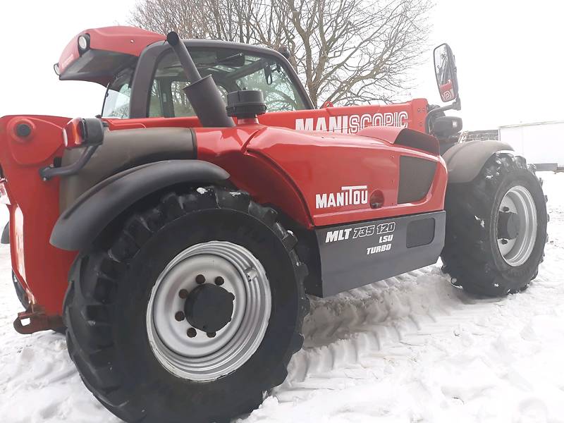 Телескопический погрузчик Manitou MLT 735-120 LSU 2012 в Бучаче