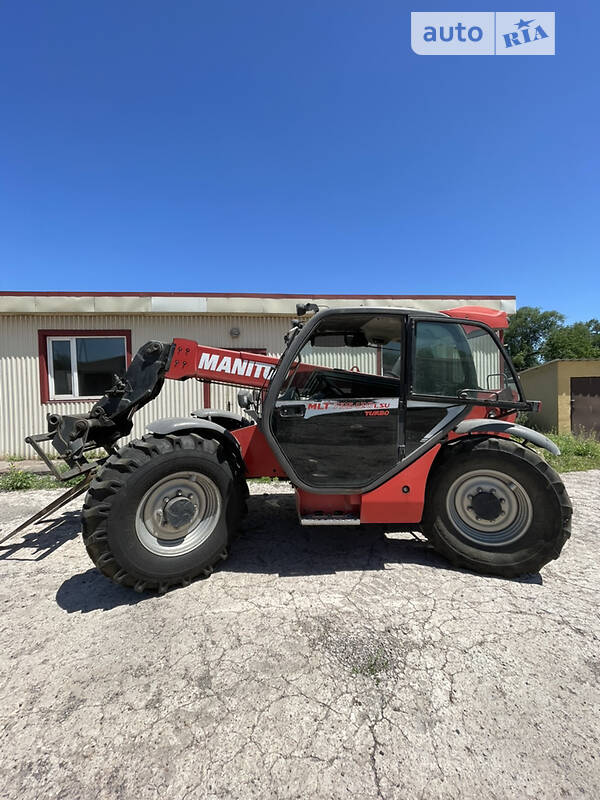 Телескопічні навантажувачі Manitou MLT 735-120 LSU 2009 в Запоріжжі