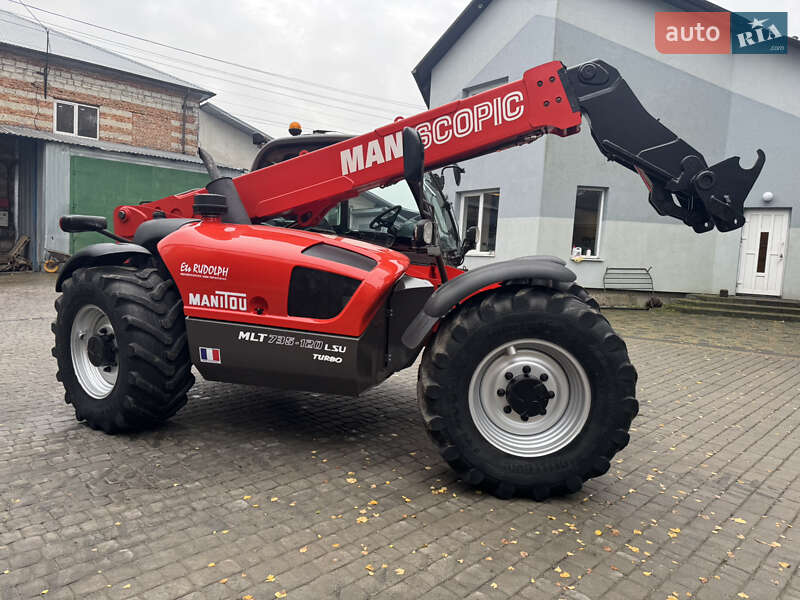 Телескопічні навантажувачі Manitou MLT 735-120 LSU 2008 в Теребовлі