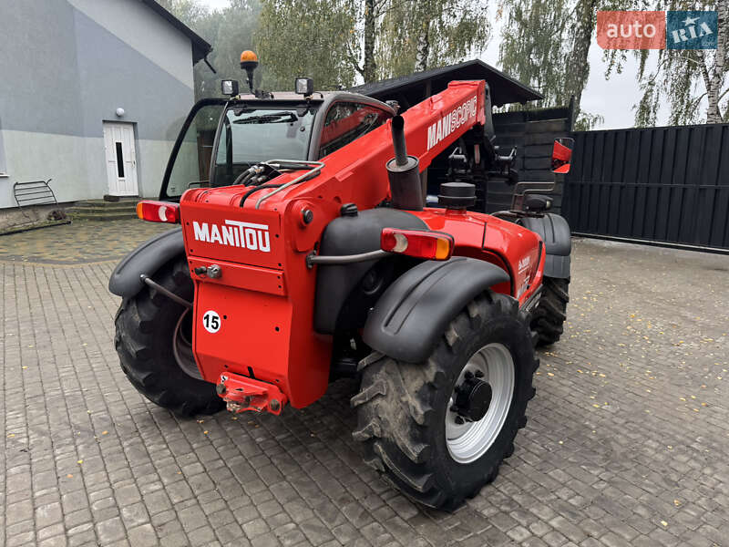 Телескопічні навантажувачі Manitou MLT 735-120 LSU 2008 в Теребовлі