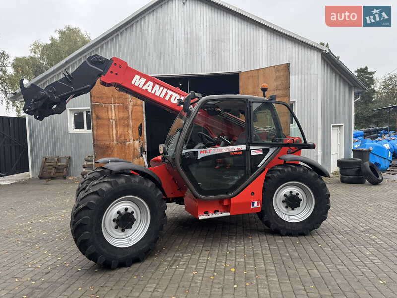 Телескопічні навантажувачі Manitou MLT 735-120 LSU 2008 в Теребовлі