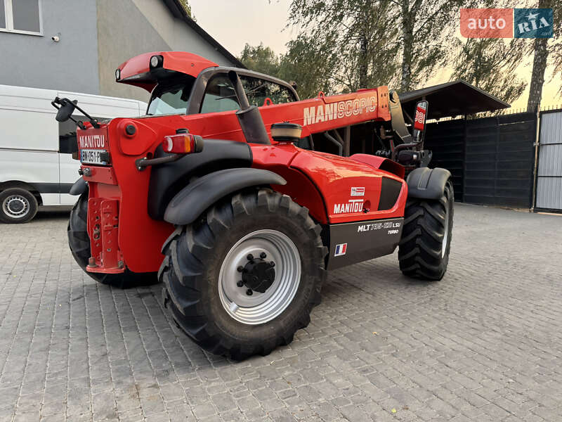 Телескопічні навантажувачі Manitou MLT 735 LSU 2010 в Теребовлі