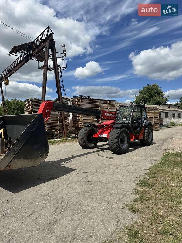 Телескопический погрузчик Manitou MLT 741-120 LSU 2004 в Ставище
