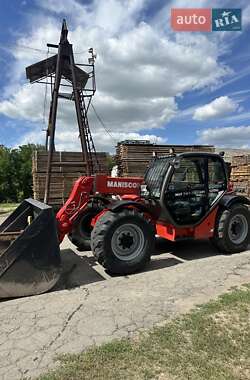 Телескопический погрузчик Manitou MLT 741-120 LSU 2004 в Ставище