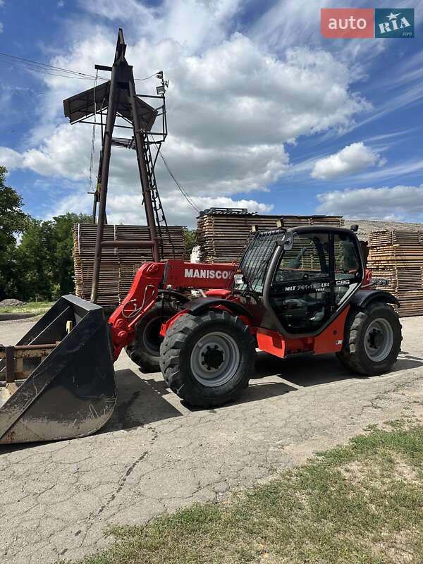 Телескопический погрузчик Manitou MLT 741-120 LSU 2004 в Ставище
