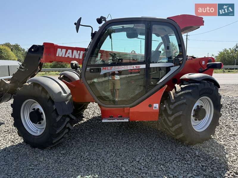 Телескопічні навантажувачі Manitou MLT 741-120 LSU 2010 в Луцьку