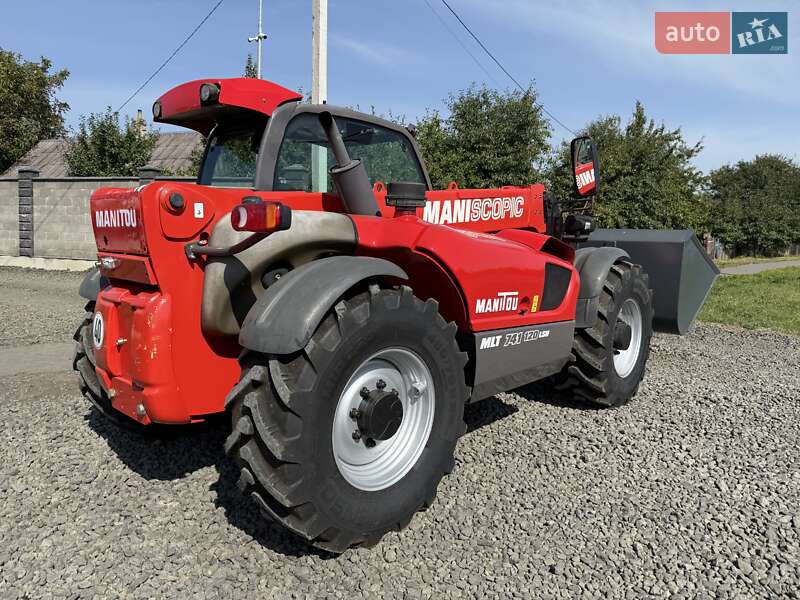 Телескопічні навантажувачі Manitou MLT 741-120 LSU 2010 в Луцьку