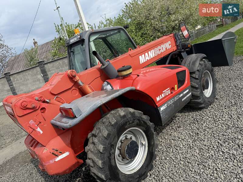 Телескопічні навантажувачі Manitou MLT 845-120 LSU 2006 в Луцьку