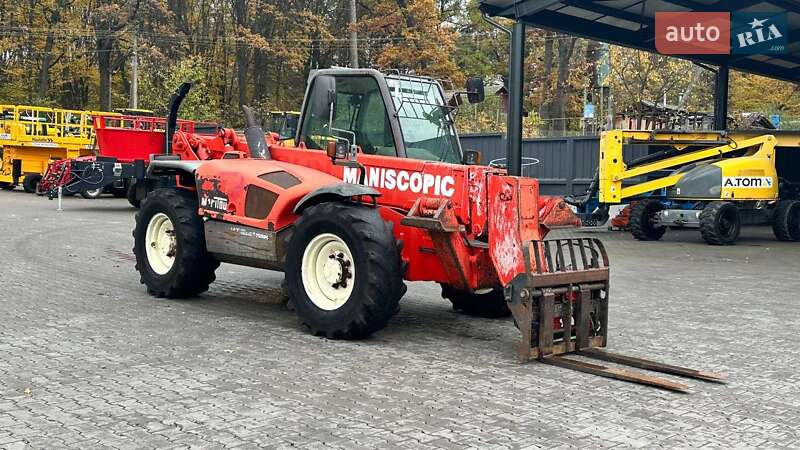 Підйомник телескопічний Manitou MT 1235S 2002 в Житомирі