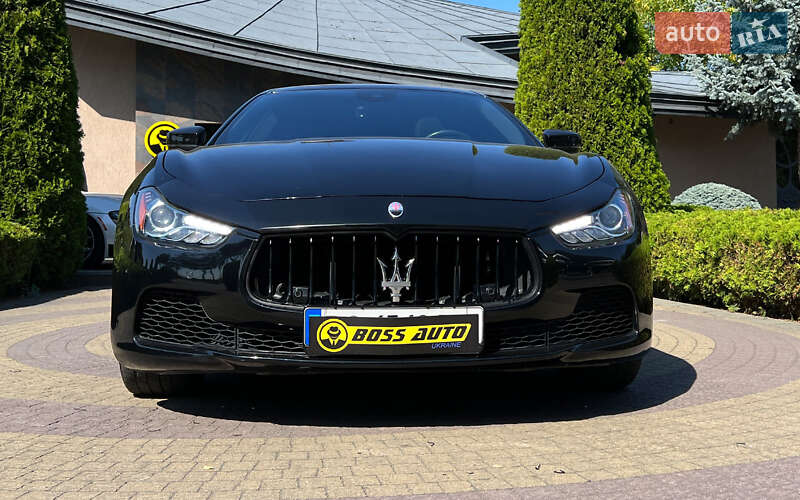 Седан Maserati Ghibli 2017 в Львове