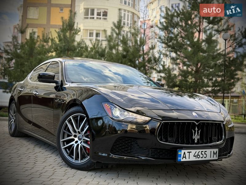 Седан Maserati Ghibli 2014 в Івано-Франківську