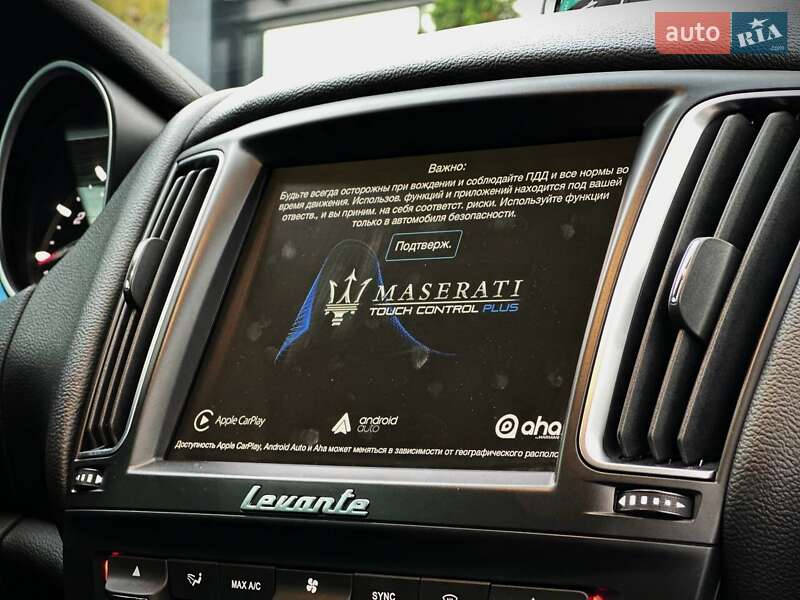 Позашляховик / Кросовер Maserati Levante 2018 в Києві фото 43 Позашляховик / Кросовер Maserati Levante 2018 в Києві