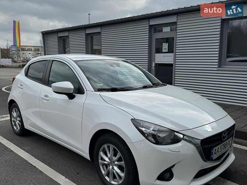 2016 Mazda 2, VIN 3MDDJ5HVA3M142726:plate — zdjęcie 1 (autoria)