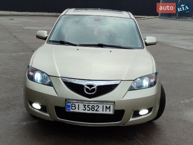 2008 Mazda 3, VIN JM7BK326381388889:plate — фото 1 (autoria)
