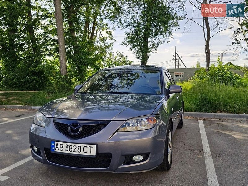 2007 Mazda 3, VIN JM7BK326071350518:plate — фото 1 (autoria)