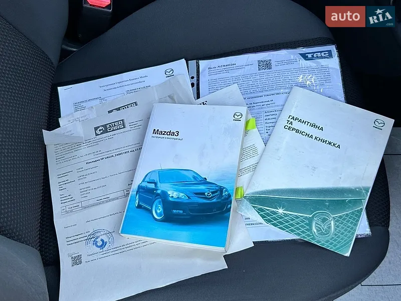 Седан Mazda 3 2008 в Києві документ