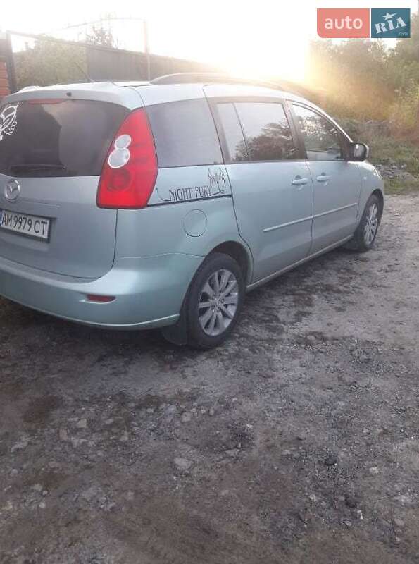 Мінівен Mazda 5 2006 в Житомирі фото 10 Мінівен Mazda 5 2006 в Житомирі