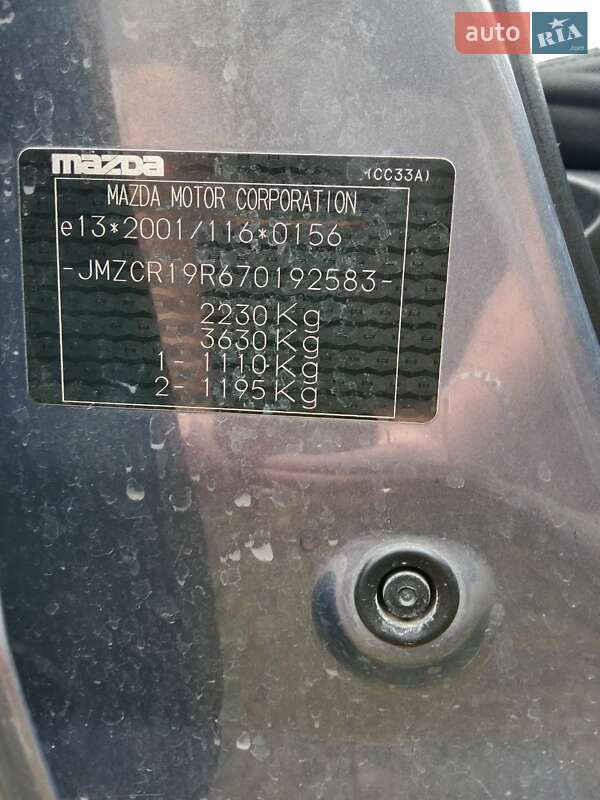 Минивэн Mazda 5 2007 в Рава-Русской