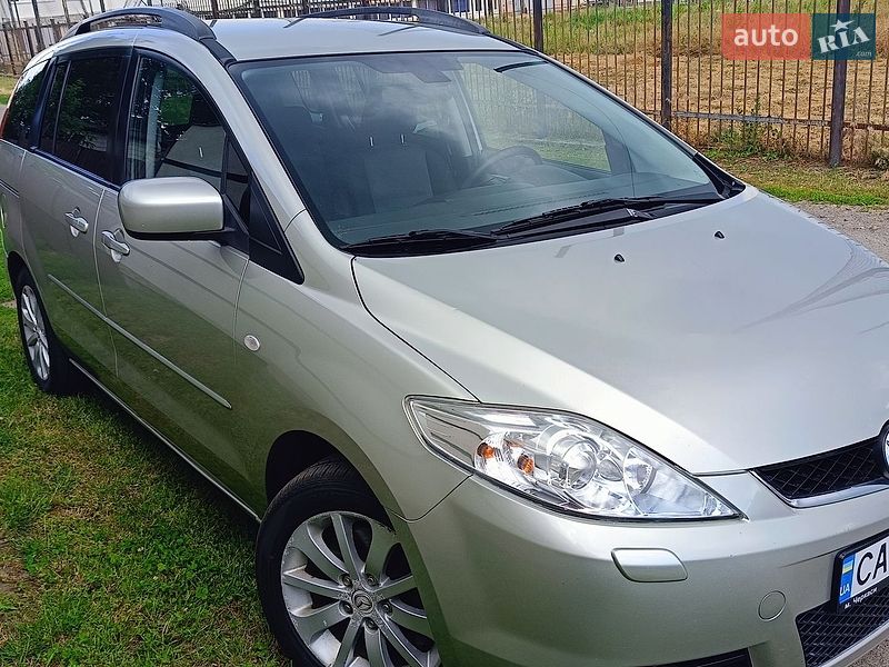 2007 Mazda 5, VIN JMZCR19F280212052:plate — фото 1 (autoria)