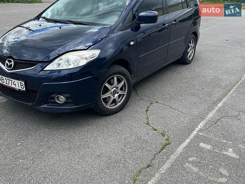 2008 Mazda 5, VIN JMZCR19F780322644:plate — фото 1 (autoria)