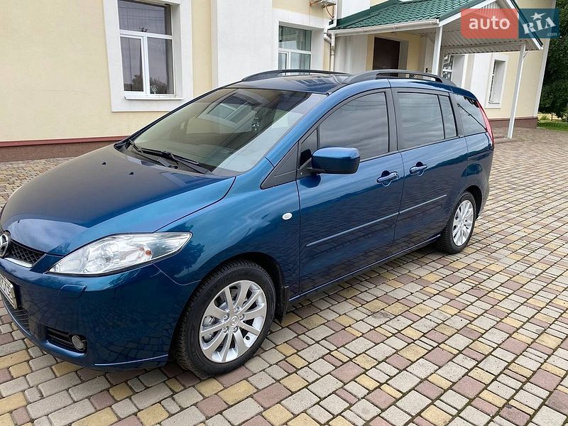 2007 Mazda 5, VIN JMZCR19F370174247:plate — фото 1 (autoria)