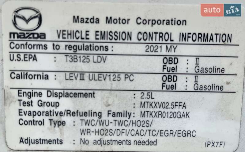 Седан Mazda 6 2020 в Києві фото 33 Седан Mazda 6 2020 в Києві