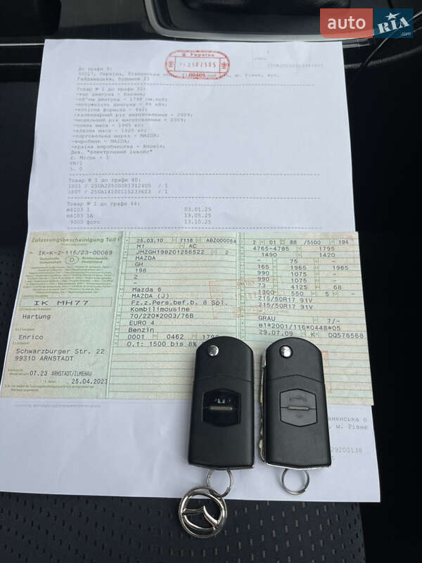 Універсал Mazda 6 2010 в Ковелі