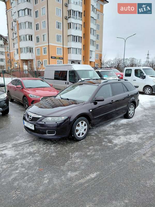 2006 Mazda 6, VIN JMZGY19R671460068:plate — фото 1 (autoria)