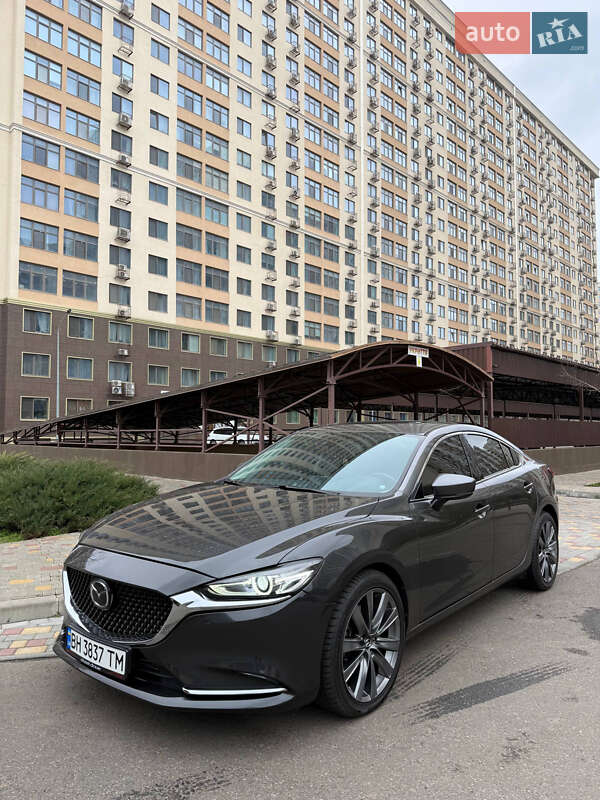 2020 Mazda 6, VIN JM1GL1TY6M1606996:plate — photo 1 (autoria)