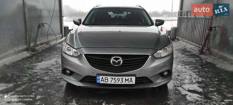 2013 Mazda 6, VIN JMZGJ691821125825:plate — фото 1 (autoria)