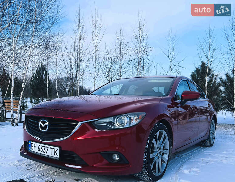 2014 Mazda MAZDA6, VIN JM1GJ1W5XF1185083:plate — фото 1 (autoria)