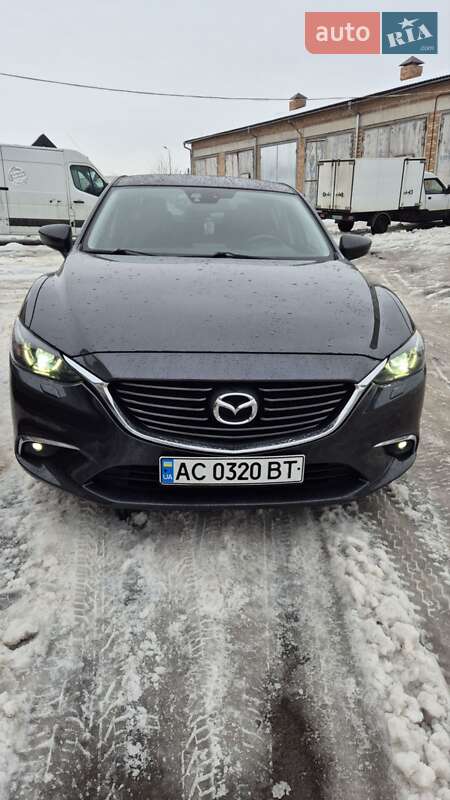 2015 Mazda 6, VIN JMZGJ423861319437:plate — фото 1 (autoria)
