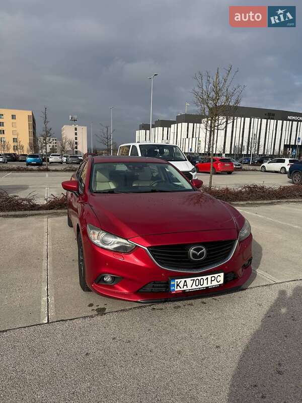 2014 Mazda 6, VIN JMZGJ423821165358:plate — фото 1 (autoria)
