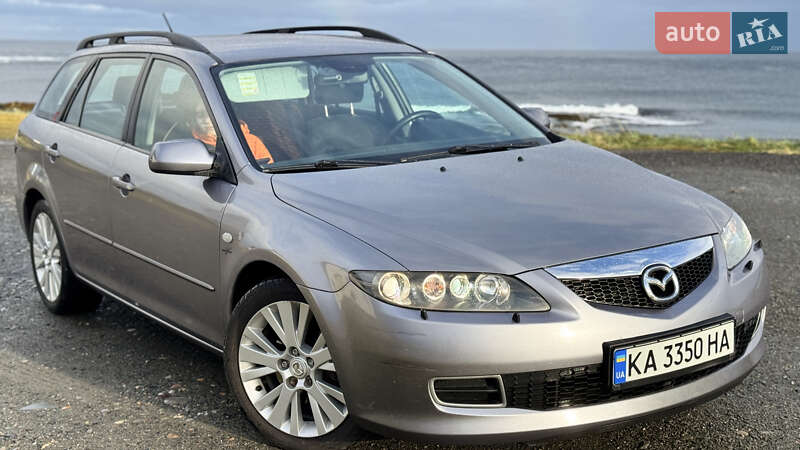 2007 Mazda 6, VIN JMZGY19F771468003:plate — фото 1 (autoria)
