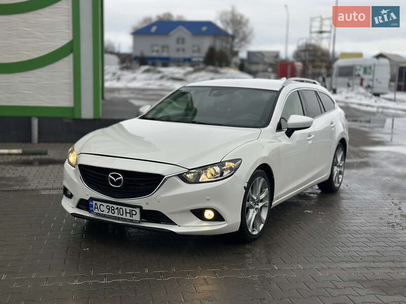 2013 Mazda 6, VIN JMZGJ691651146604:plate — фото 1 (autoria)
