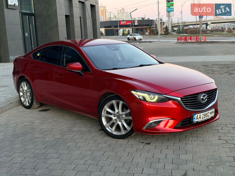 2016 Mazda 6, VIN JM1GL1V58H1122966:plate — фото 1 (autoria)