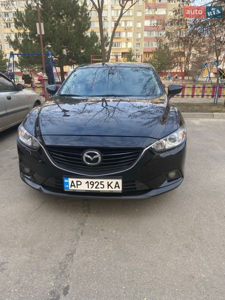 2014 Mazda 6, VIN JMZGJ527811163456:plate — фото 1 (autoria)