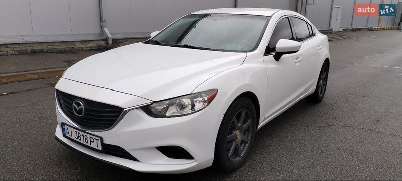 2015 Mazda 6, VIN JM1GJ1U52G1430141:plate — фото 1 (autoria)