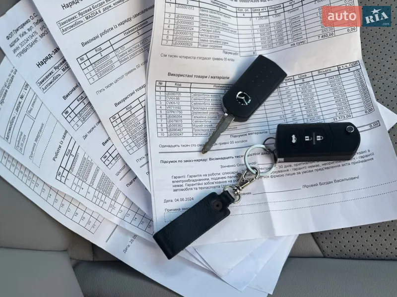 Седан Mazda 6 2008 в Харкові документ 2 фото Седан Mazda 6 2008 в Харкові документ