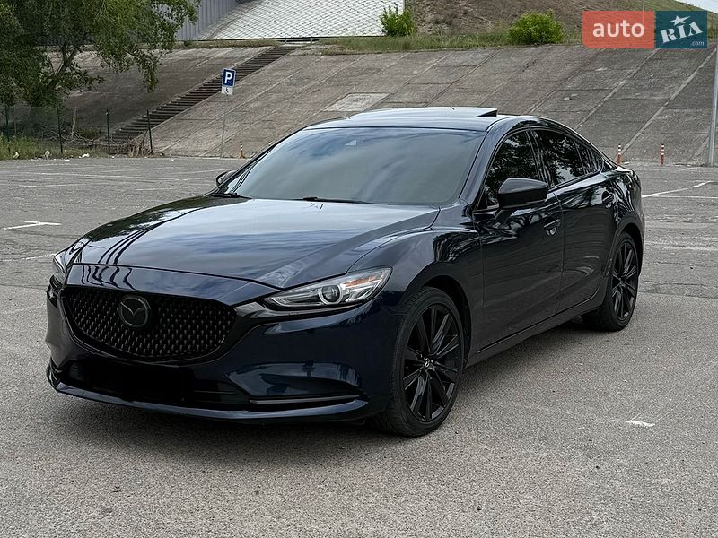 2019 Mazda MAZDA6, VIN JM1GL1VM5K1505195:plate — фото 1 (autoria)