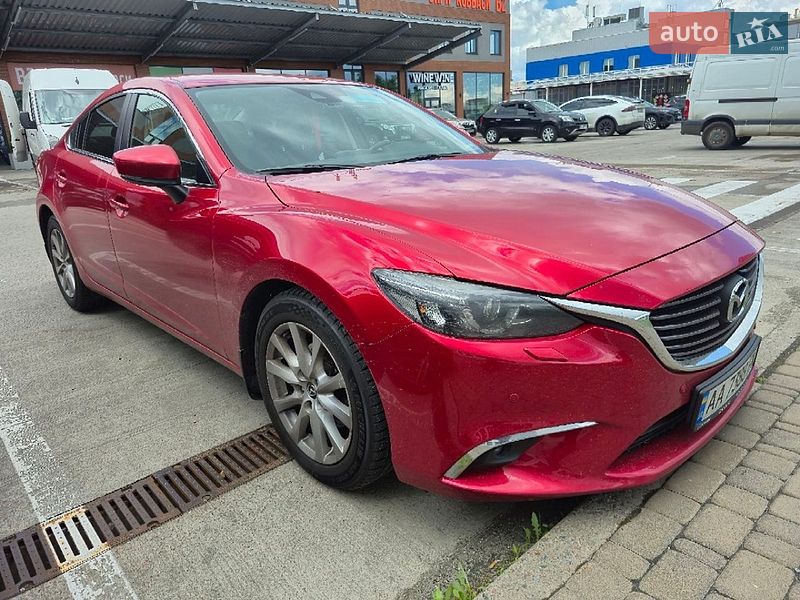 2016 Mazda 6, VIN JMZGJ523801515364:plate — фото 1 (autoria)