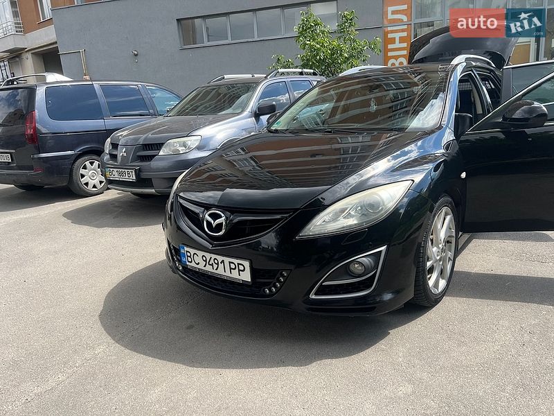 2010 Mazda 6, VIN JMZGHA9A601439219:plate — фото 1 (autoria)