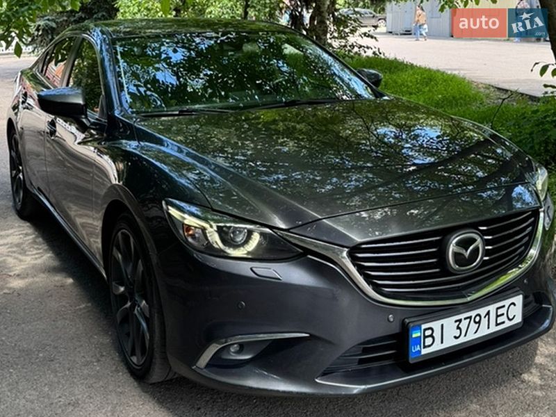 2015 Mazda 6, VIN JMZGJ423871314895:plate — фото 1 (autoria)