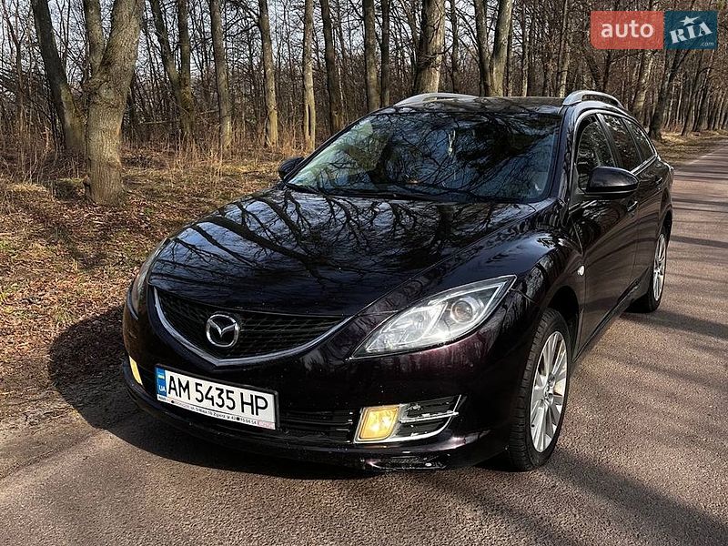 2008 Mazda 6, VIN JMZGH19D601172448:plate — фото 1 (autoria)