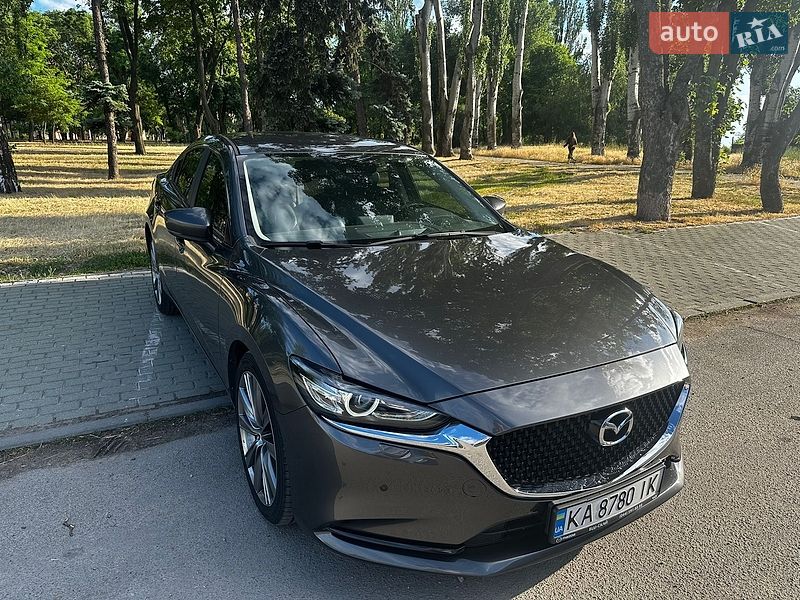 2021 Mazda 6, VIN JMZGL62M801802717:plate — фото 1 (autoria)
