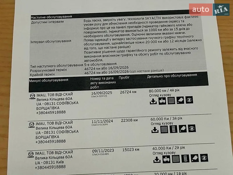 Внедорожник / Кроссовер Mazda CX-30 2021 в Киеве документ