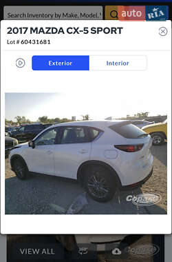 Внедорожник / Кроссовер Mazda CX-5 2017 в 