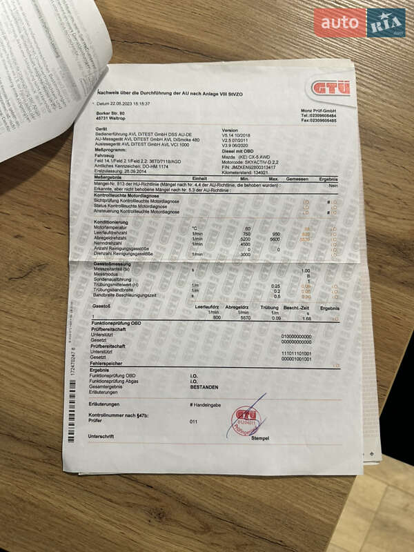 Внедорожник / Кроссовер Mazda CX-5 2014 в Самборе